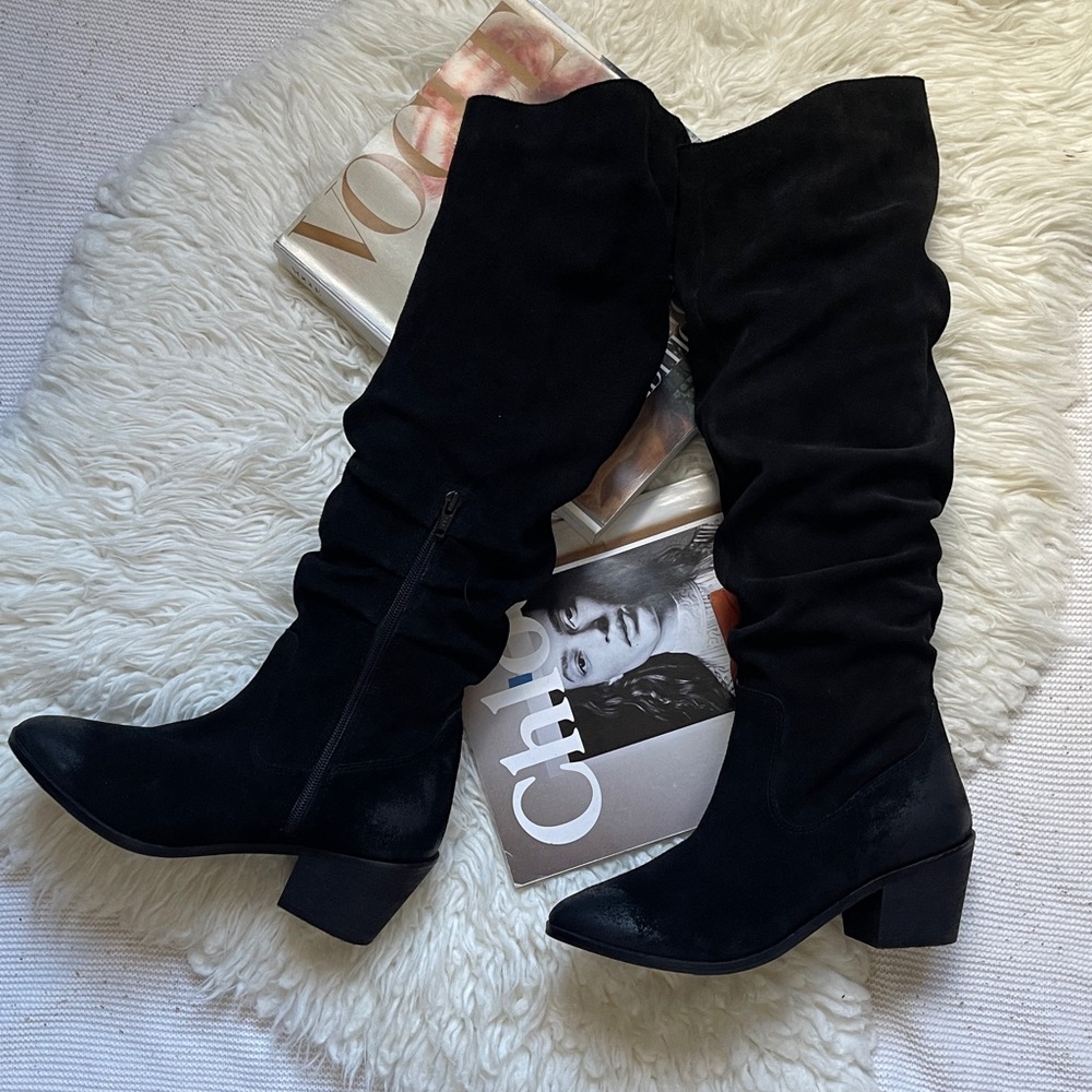 Coconuts By Matisse Serena Elegant Black Suede Women's Boots